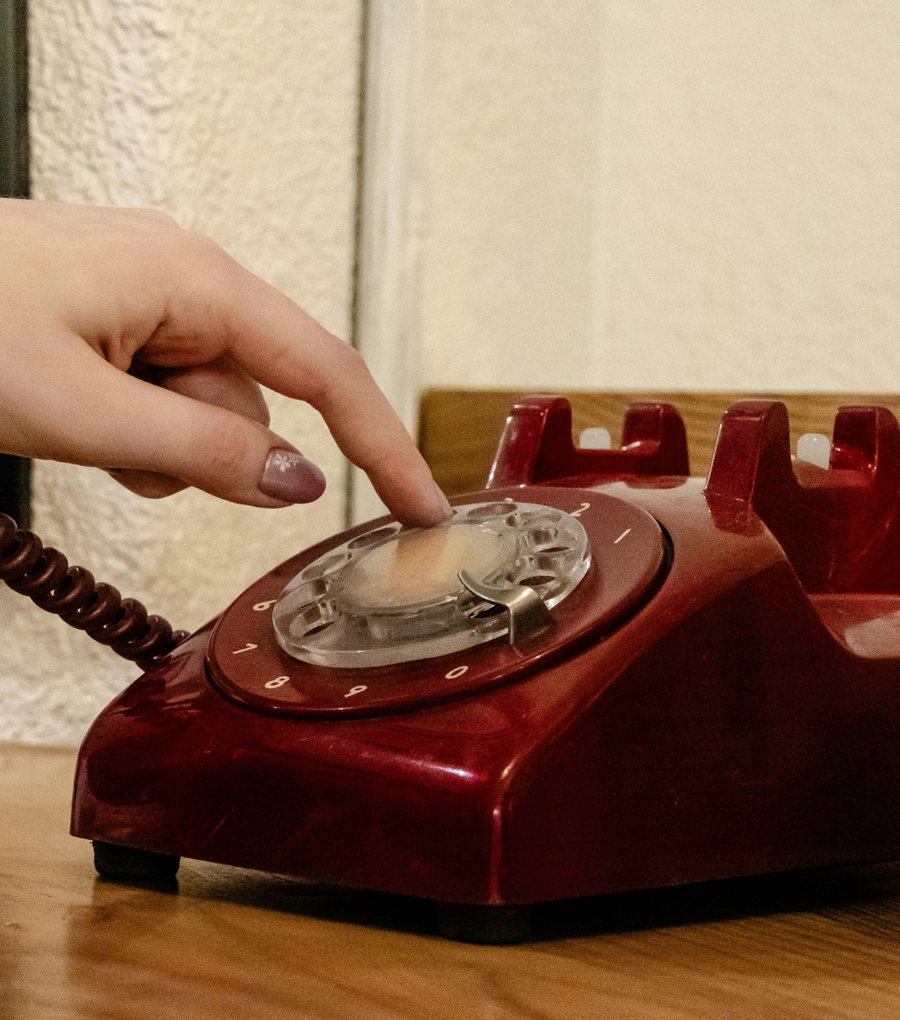 Teléfono audiolibro para mensajes de voz